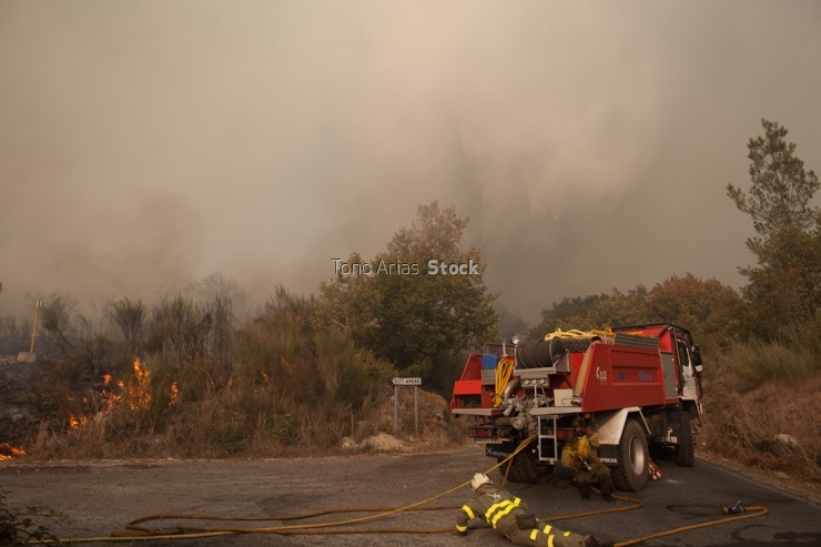Incendios en Galicia