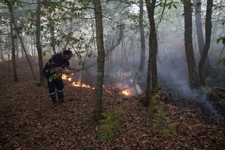 Incendios en Galicia