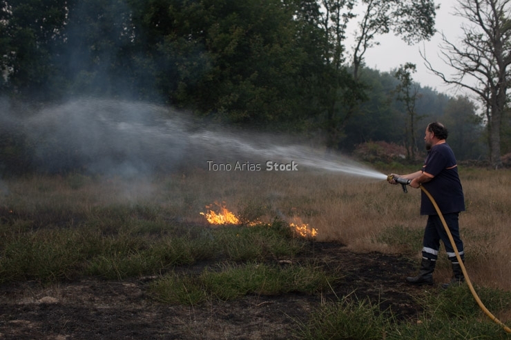 Incendios en Galicia