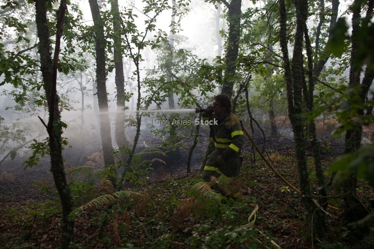 Incendios en Galicia