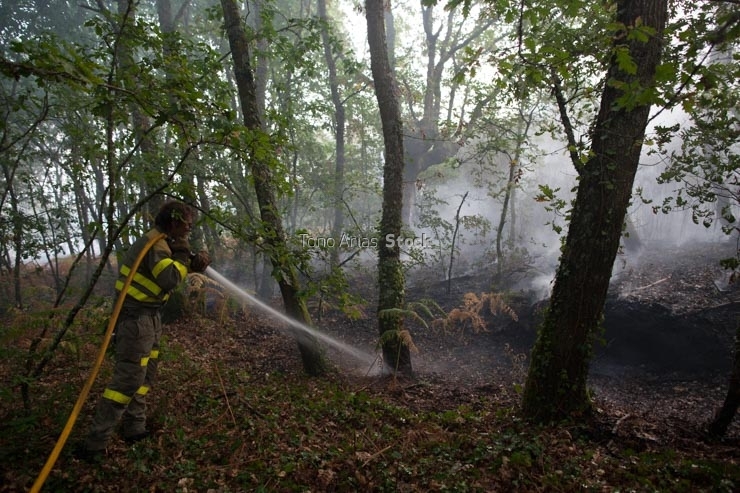 Incendios en Galicia
