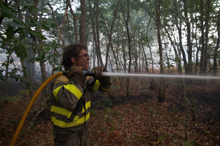 Incendios en Galicia