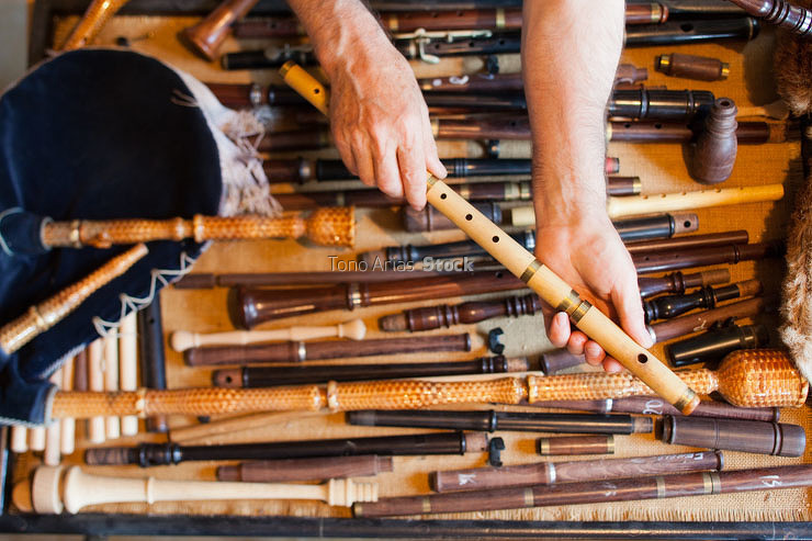 Instrumentos tradicionales, Galicia