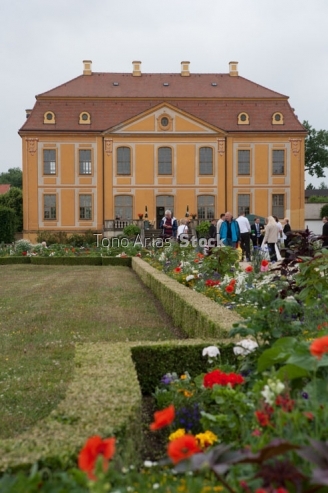Jardín Barroco Grobsedlitz Dresde Alemania