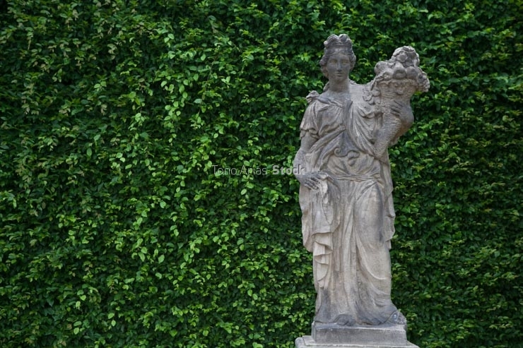 Jardín Barroco Grobsedlitz Dresde Alemania