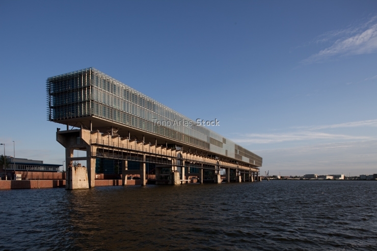 Kraanspoor,Amsterdam, Holanda