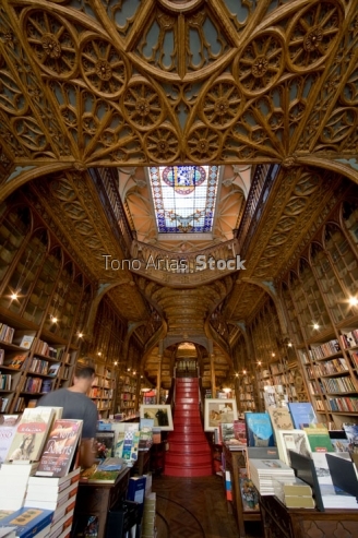 Librería Lello, Porto, Portugal