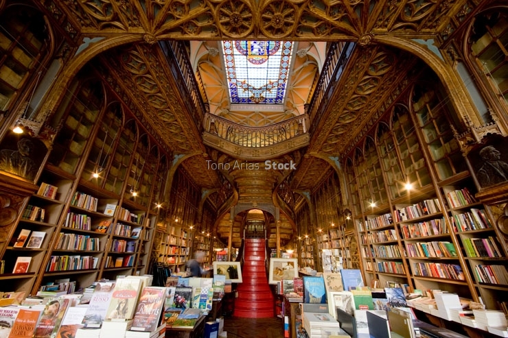 Librería Lello, Porto, Portugal