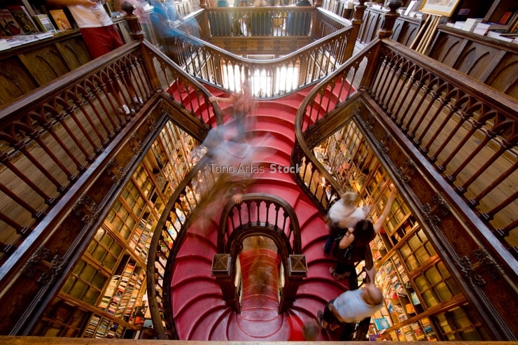 Librería Lello, Porto, Portugal