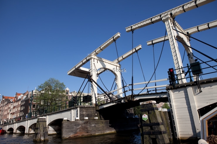 Magere Brug, Amsterdam, Holanda 