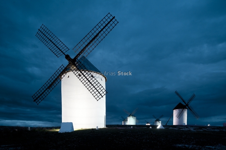 Molinos del Campo de Criptana, Ciudad Real, Castilla-La Mancha