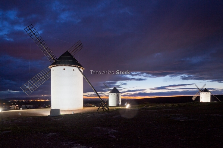 Molinos del Campo de Criptana, Ciudad Real, Castilla-La Mancha
