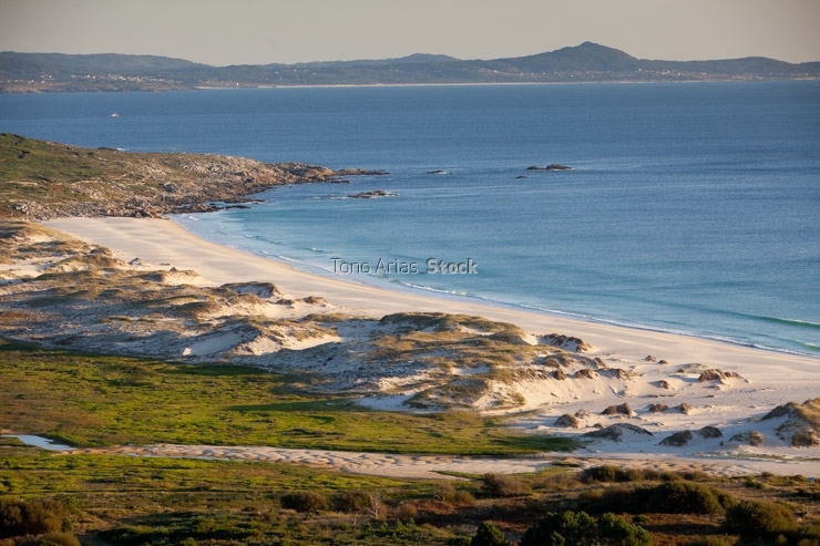 Monte e praia de Louro, Costa de Galicia