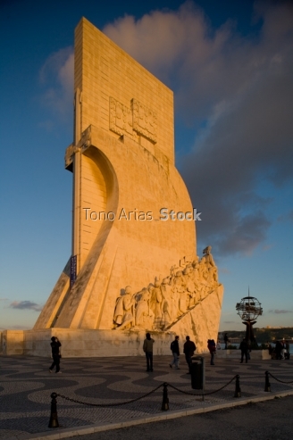 Monument to the Discoveries, Lisbon. Portugal