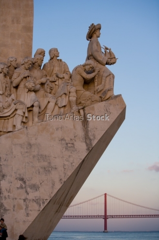 Monument to the Discoveries, Lisbon. Portugal