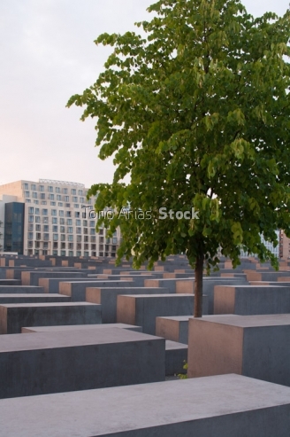 monumento memoria del holocausto por Peter Eisenman Berlín Alem