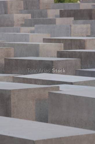 monumento memoria del holocausto por Peter Eisenman Berlín Alem
