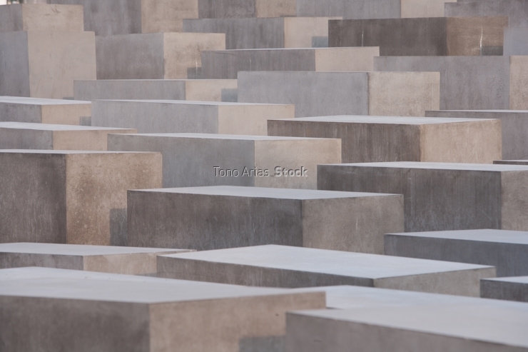 monumento memoria del holocausto por Peter Eisenman Berlín Alem