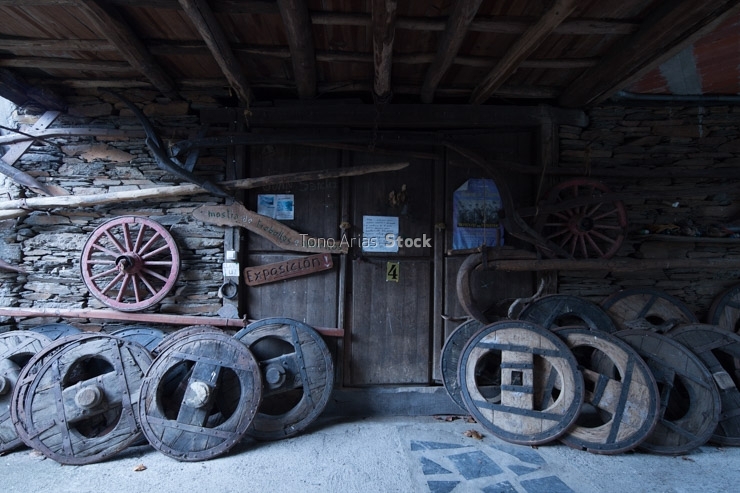 Museo etnográfico, aldea de Vilar, O caurel, Provincia de Lugo,