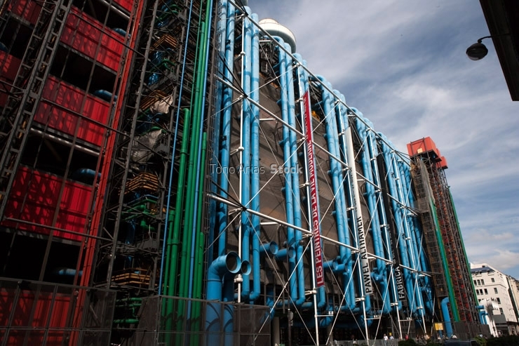 museum, Pompidou Center, Paris, France