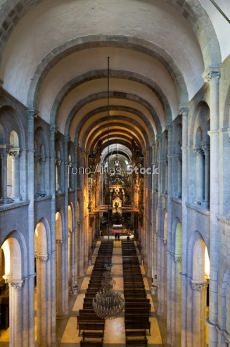 Naves de la Catedral de Santiago de Compostela, Galicia