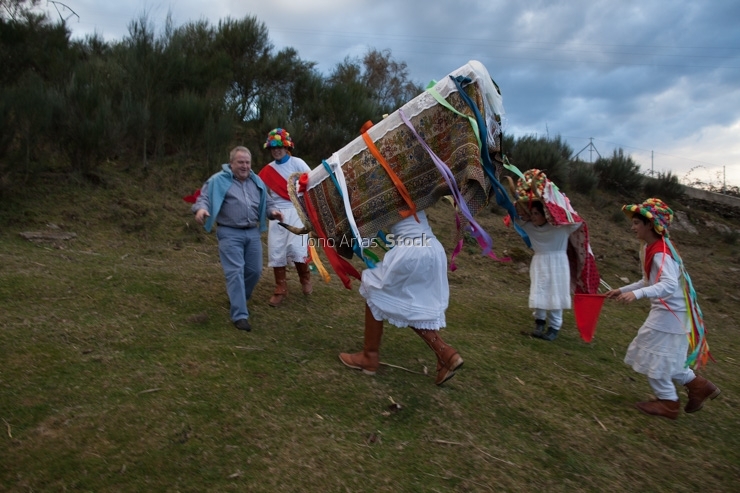 O Boi de Celavente, O Bolo, provincia de Ourense, Galicia