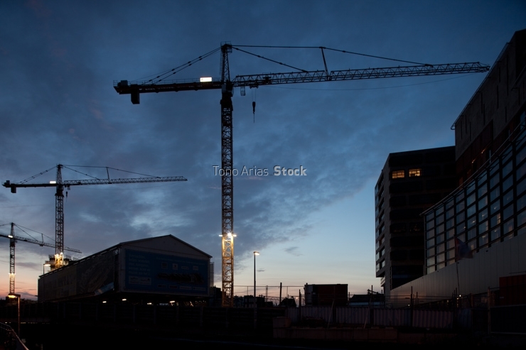 Obras de hoteles,Amsterdam, Holanda