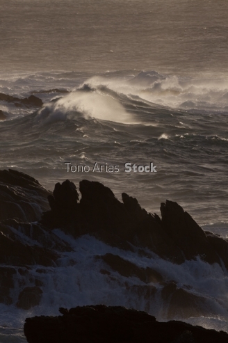 Olas Malpica, Costa da Morte, Galicia