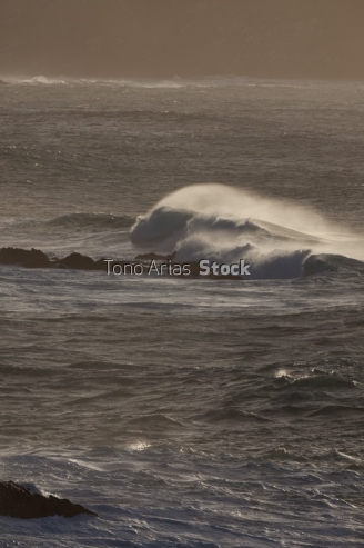 Olas Malpica, Costa da Morte, Galicia