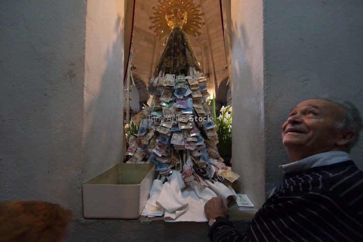 Os milagres de Amil, Moraña, provincia de Pontevedra, Galicia