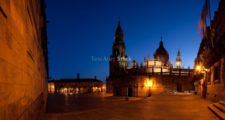 Palza de A Quintana, Santiago de Compostela, Galicia