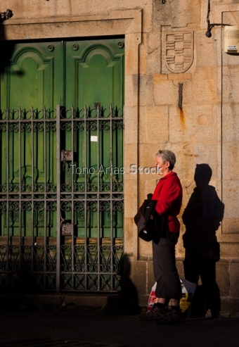 Peregrina,Santiago de Compostela, Galicia, 