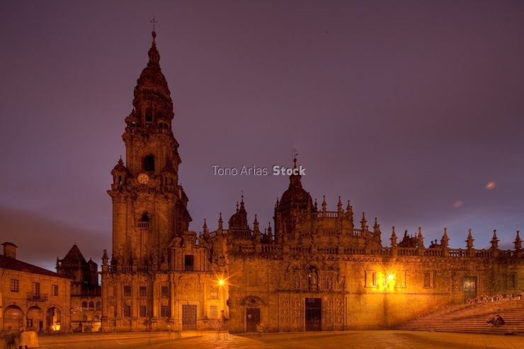Plaza de La Quintana,Santiago de Compostela,Galicia