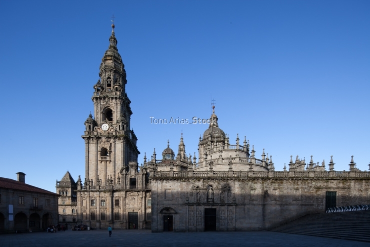 Plaza de La Quintana,Santiago de Compostela,Galicia