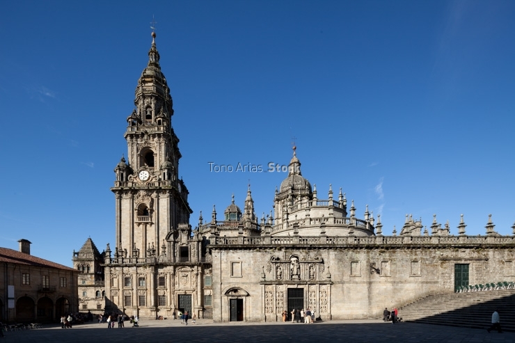 Plaza de La Quintana,Santiago de Compostela,Galicia