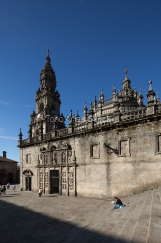 Plaza de La Quintana,Santiago de Compostela,Galicia