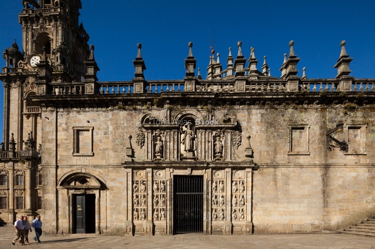 Plaza de La Quintana,Santiago de Compostela,Galicia