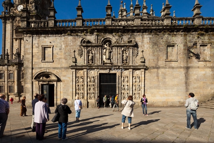 Plaza de La Quintana,Santiago de Compostela,Galicia