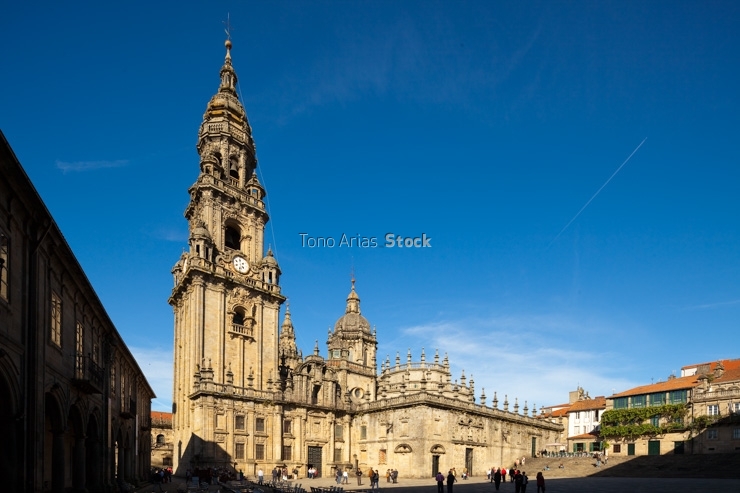Plaza de La Quintana,Santiago de Compostela,Galicia