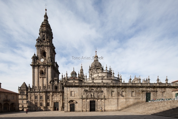 Plaza de La Quintana,Santiago de Compostela,Galicia