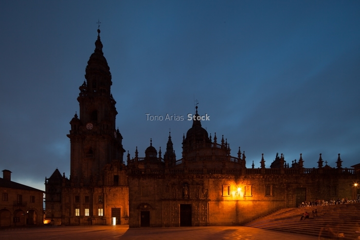 Plaza de La Quintana,Santiago de Compostela,Galicia