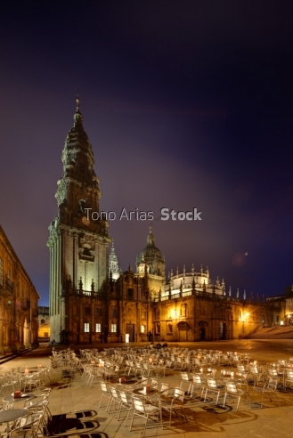Plaza de La Quintana,Santiago de Compostela,Galicia