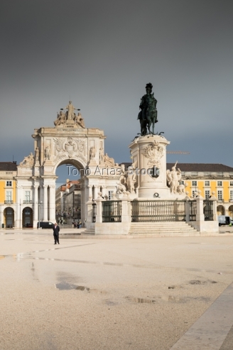 Plaza del Comercio, Lisboa , Portugal