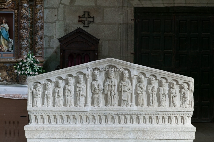 portico, San esteban de Ribas del sil, ribeira sacra