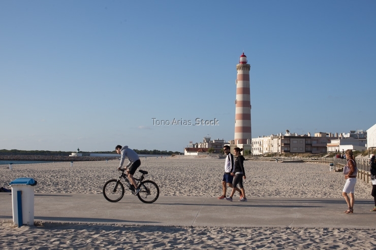 Portugal, Aveiro, faro da barra, BARRA