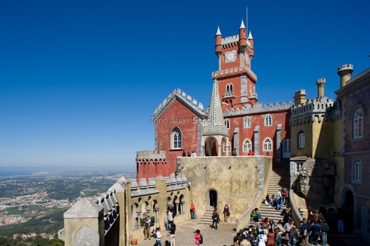 Portugal, Sintra, Da Pena Royal Palace