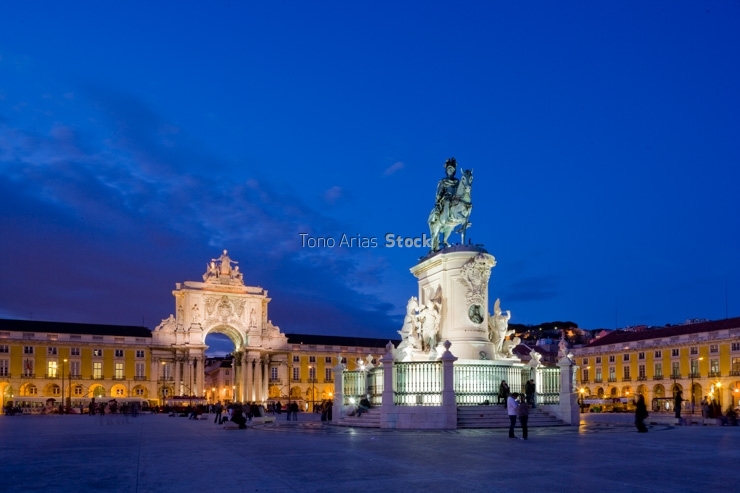 Praca do comercio, Lisbon, Portuga