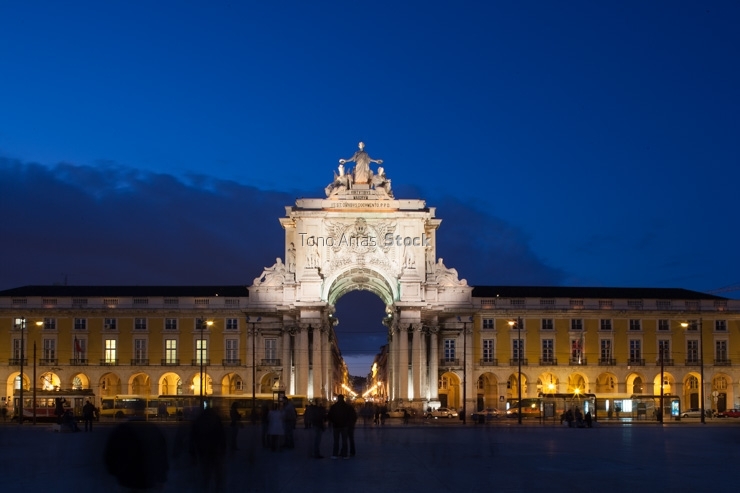 Praca do comercio, Lisbon, Portuga