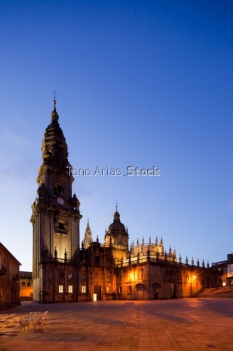 Praza da Quintana, Catedral de Santiago de Compostela, Galicia