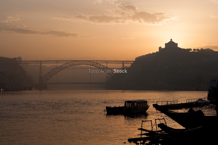 Puente Dom Luis I , Porto, Portugal